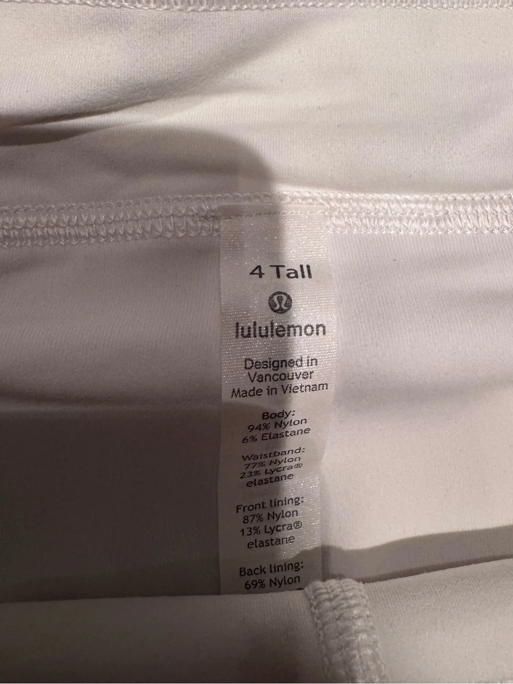 White Lululemon tennis skirt - Mini Skirt with Built-In Shorts